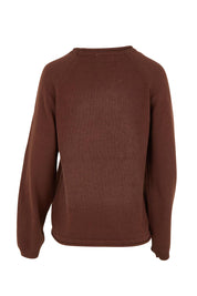 Carrie Cotton Knit Jumper – Espresso