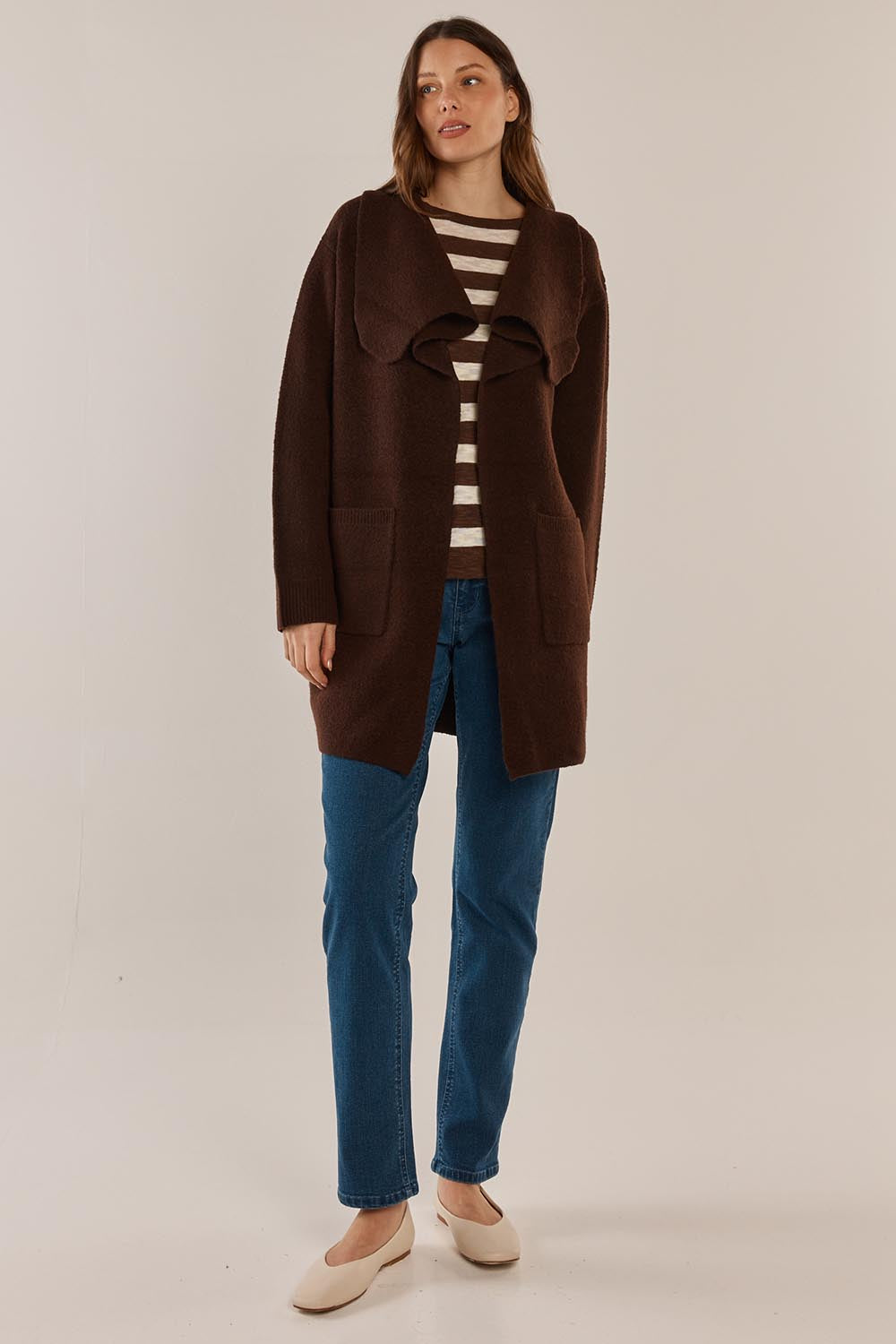 Abigail Cardigan – Chocolate