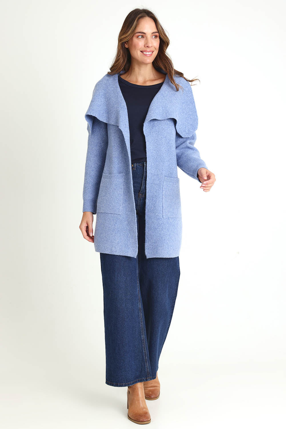 Abigail Cardigan – Cornflower