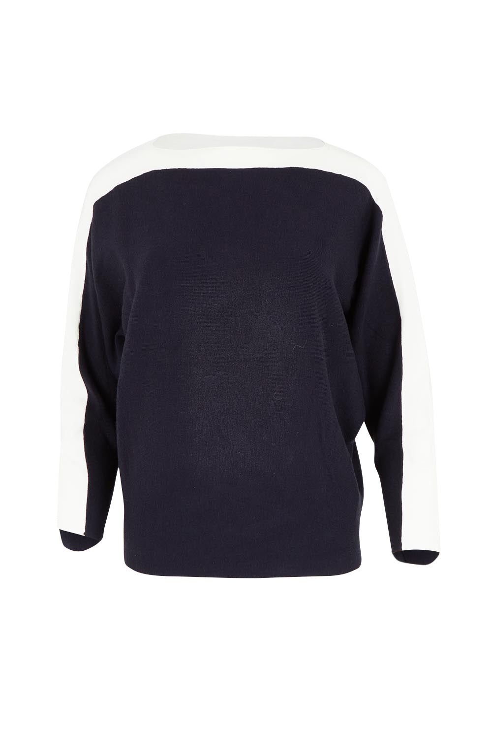 Boatneck Knit Jumper – Navy