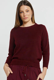 Morris Sweater – Wine