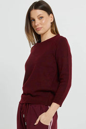 Morris Sweater – Wine