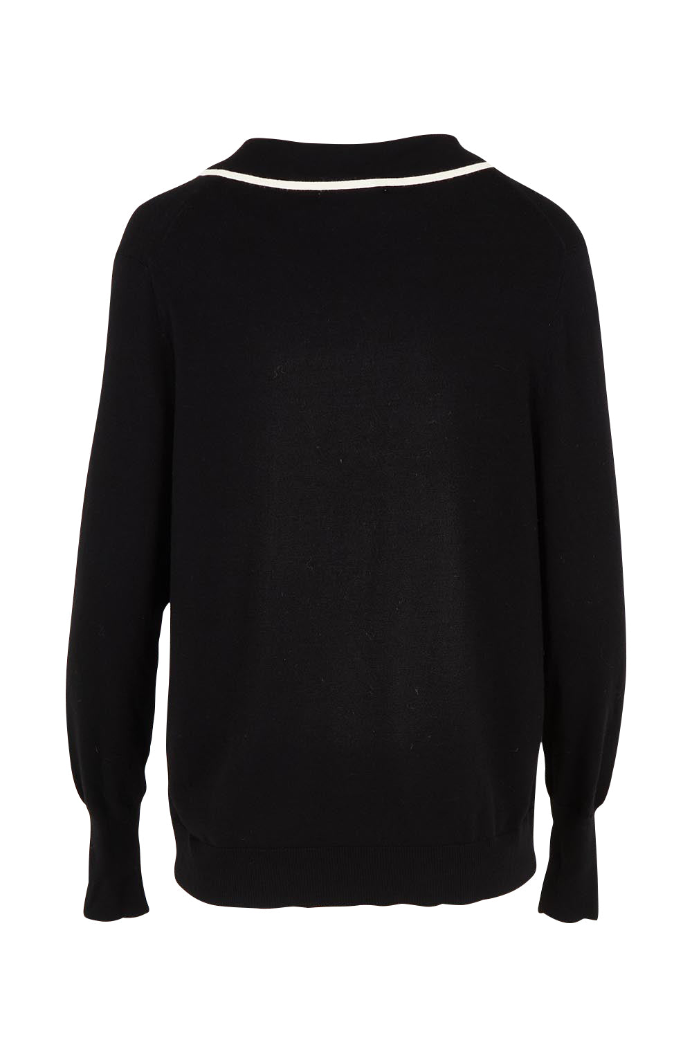 Polo Sweater – Black