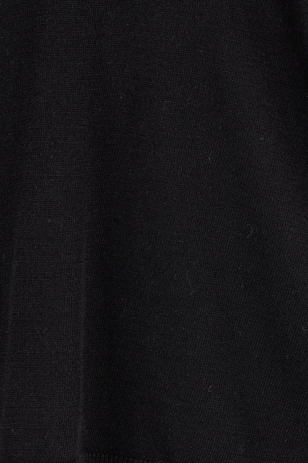 Polo Sweater – Black