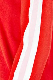 Product shot of the Sophie Knit Jumper in colour Red (Red), detail