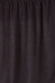 Product shot of the Susie Tank in colour Black (Black), detail