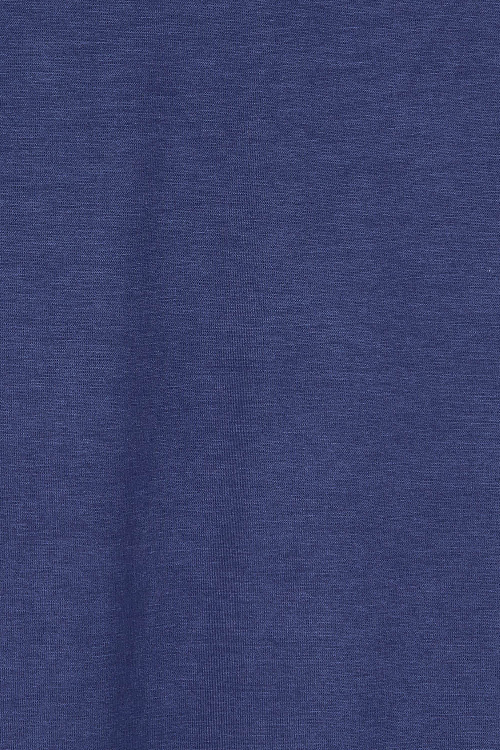 Product shot of the Cowl Bamboo Top in colour Navy (Blue), detail
