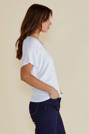 Maui Stretch Tee - White