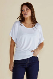 Maui Stretch Tee - White