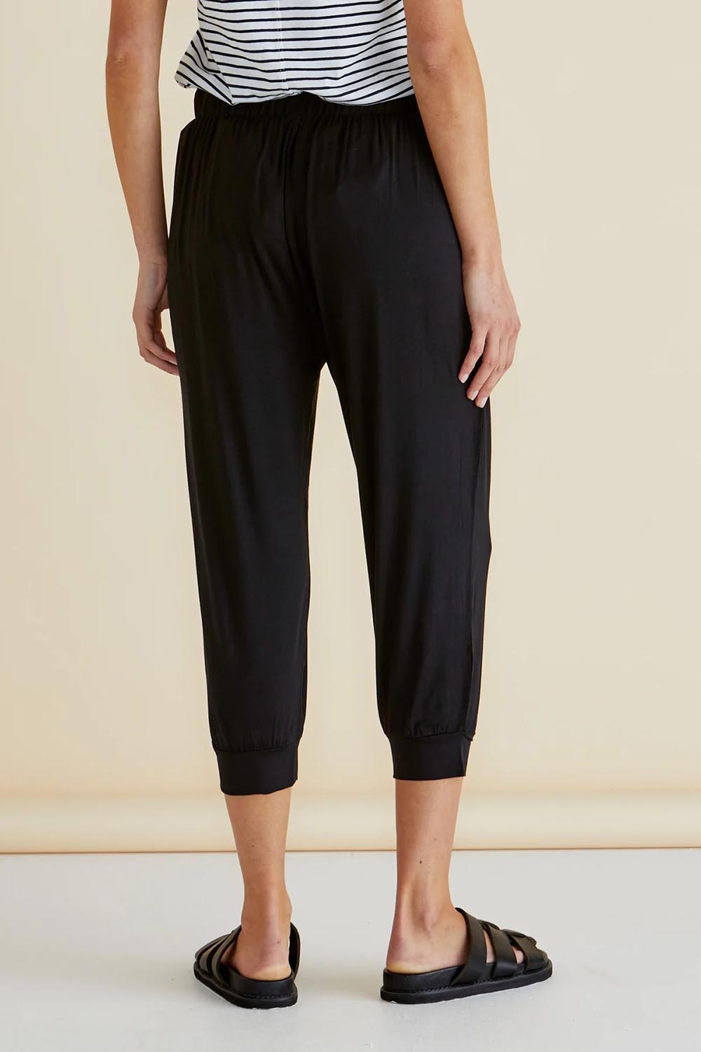 Tokyo Stretch 3/4 Pant - Black