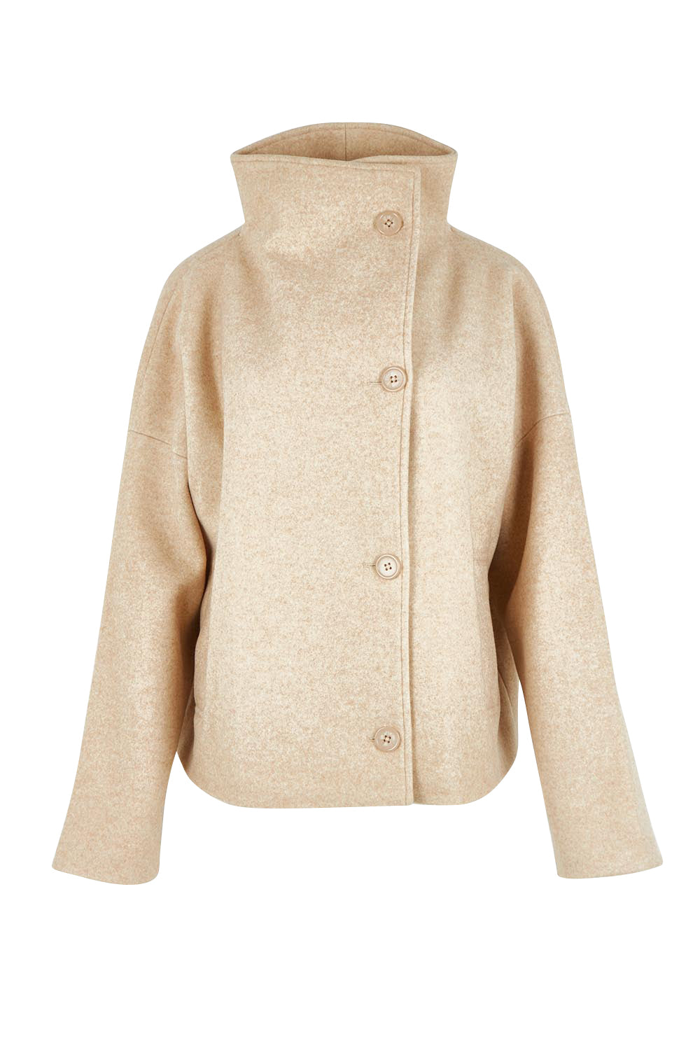 Prue Pea Coat – Cream