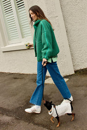 Aubrey Fleece Jacket – Green