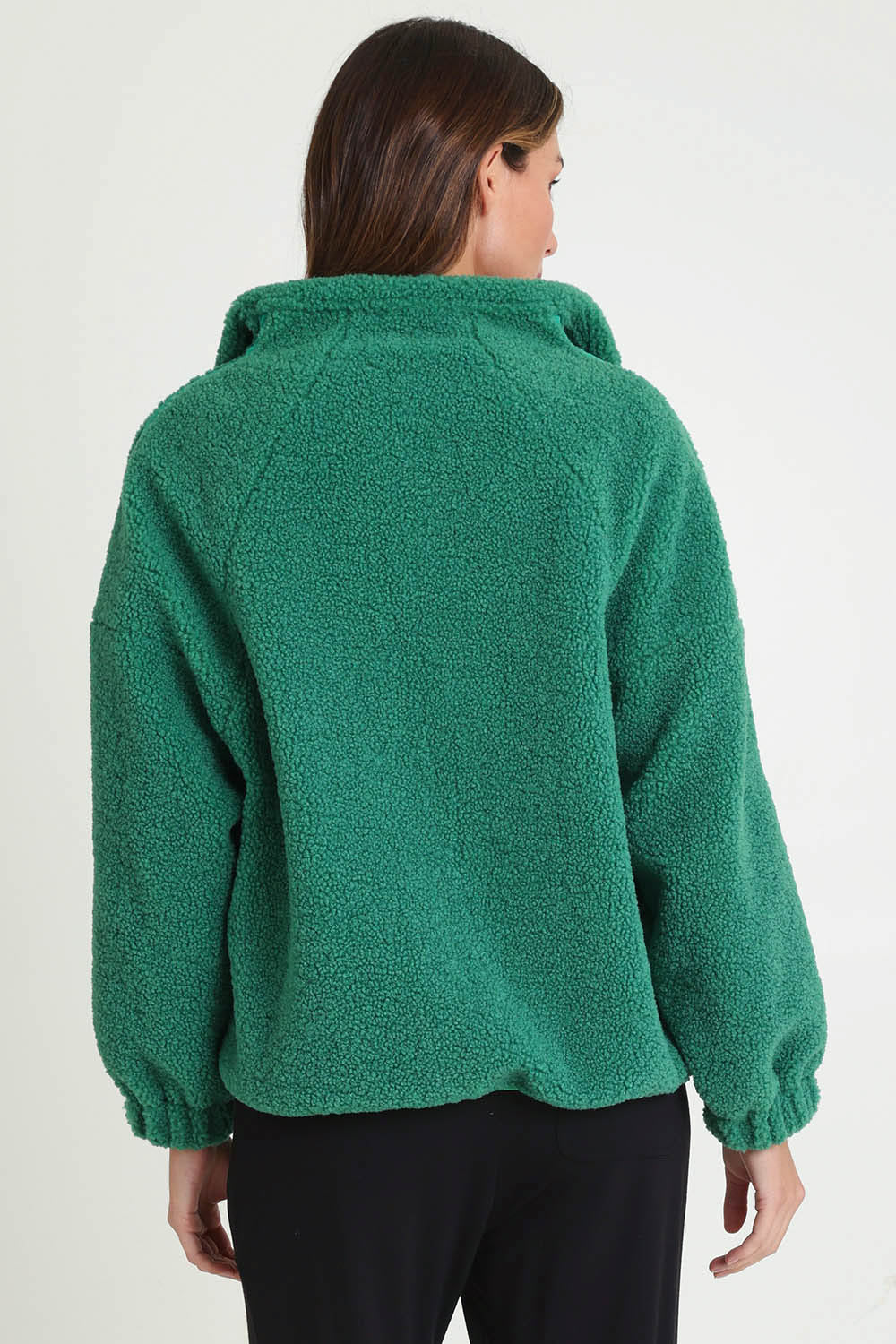 Aubrey Fleece Jacket – Green