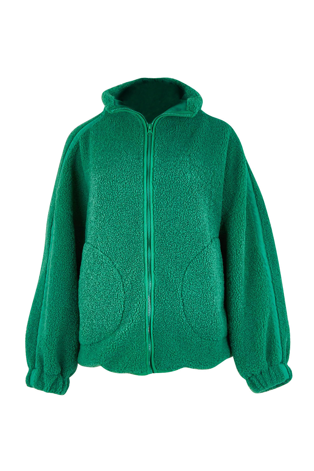 Aubrey Fleece Jacket – Green