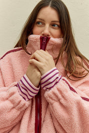 Aubrey Fleece Jacket – Pinkplum