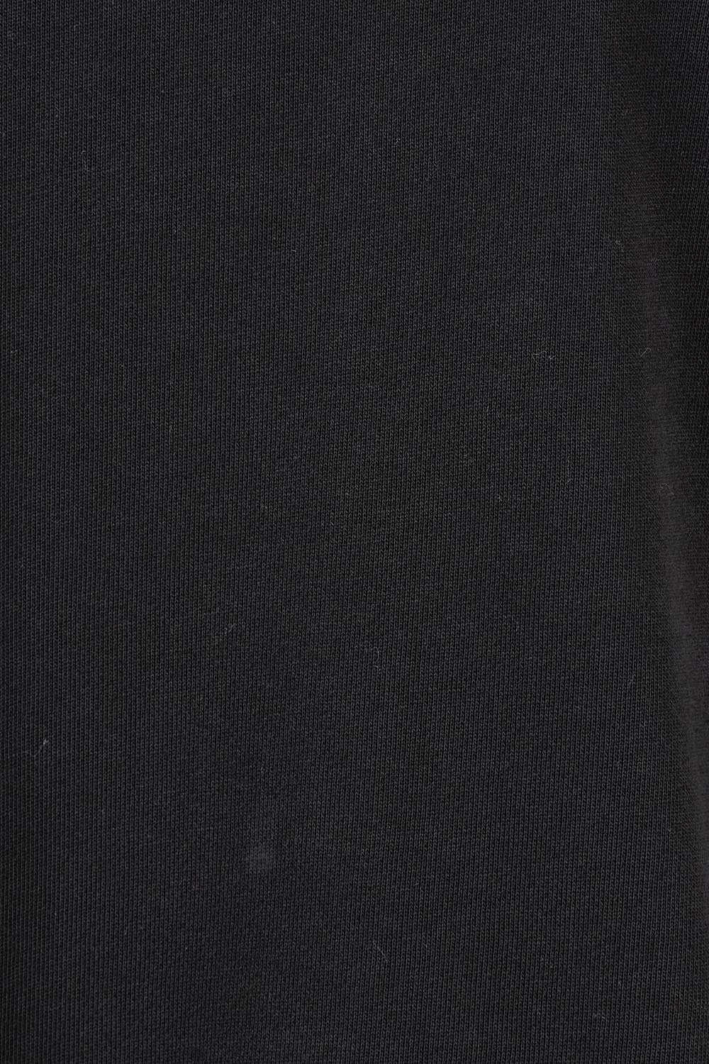 Product shot of the Easy Crew Cotton Sweat in colour Black (Black), detail