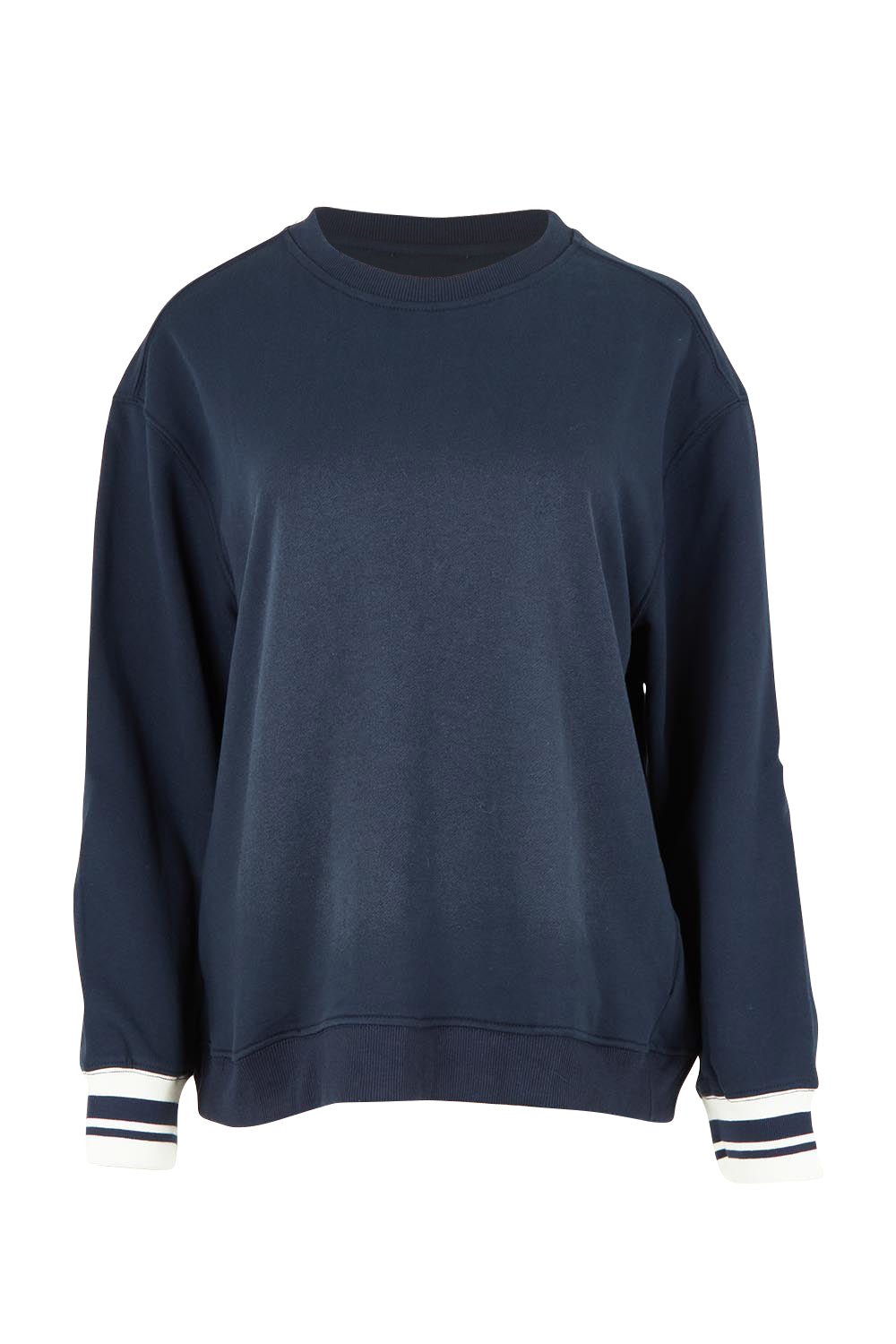 Stazie Cotton Sweatshirt – Navy