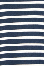 Tide Cotton Blend Sweatshirt – Navywhite