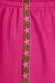 Saskia Cotton Blend Trackpant – Mulberry