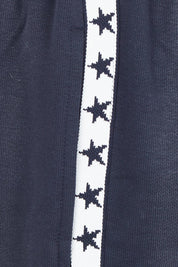 Saskia Cotton Blend Trackpant – Navy