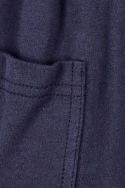 Product shot of the Lindsay Jogger in colour Navy (Blue), detail