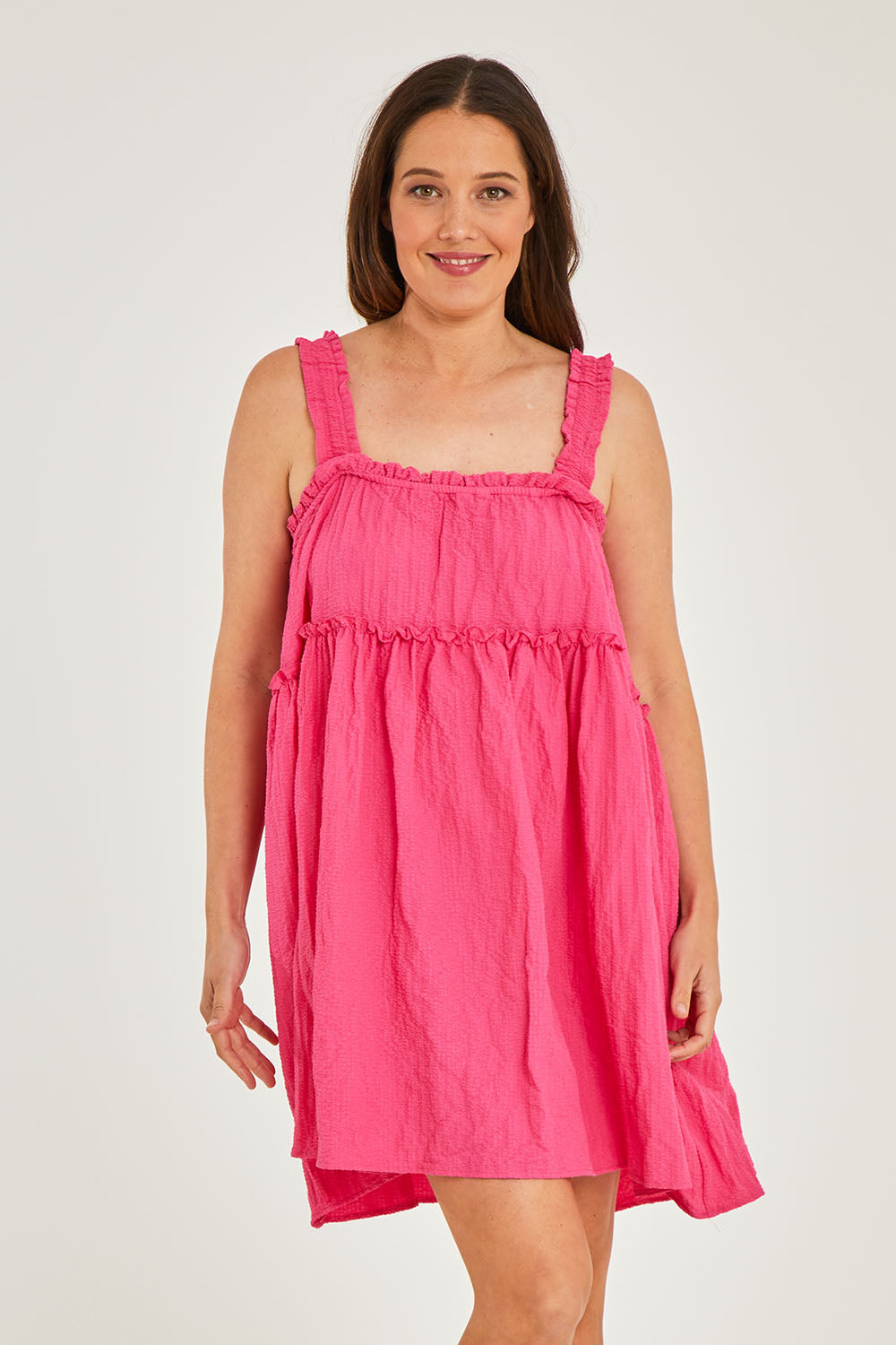 Preloved Rosie Beach Dress - Pink