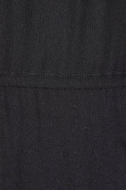 Product shot of the Saint Lucia Dress in colour Black (Black), detail