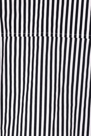 Product shot of the Claire Classic Cotton Shirt in colour Navystripe (Blue), detail