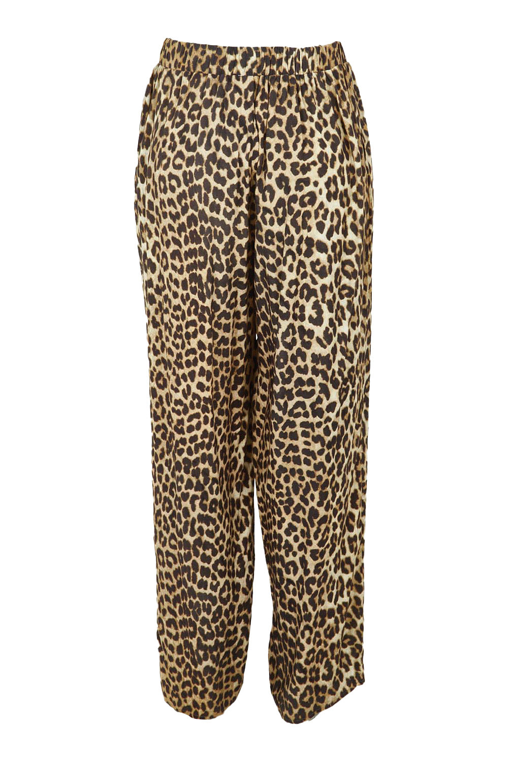 Product shot of the Lexi Pant in colour Leopard, from the back