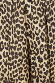 Product shot of the Lexi Pant in colour Leopard, detail