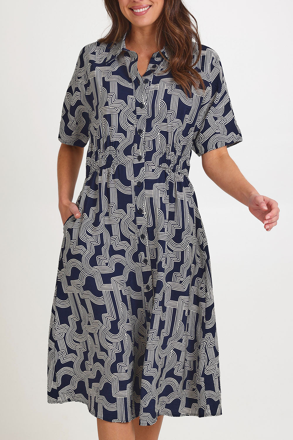 Preloved Skye Dress - Navygeo
