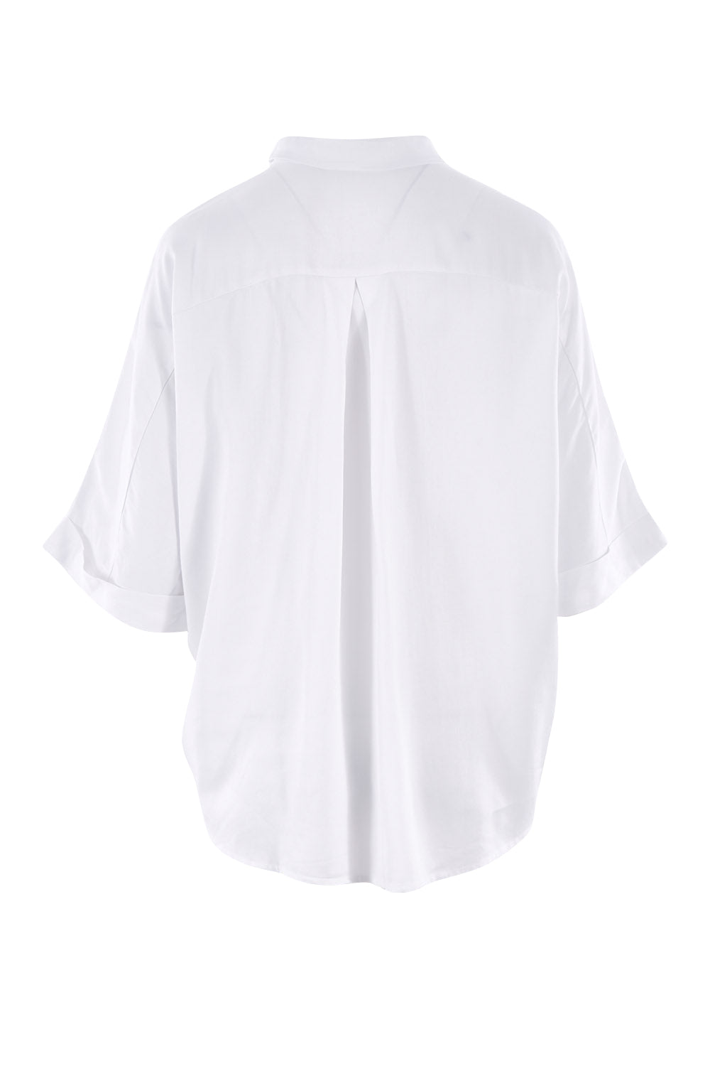 Product shot of the Ellis Shirt in colour White (White), from the back