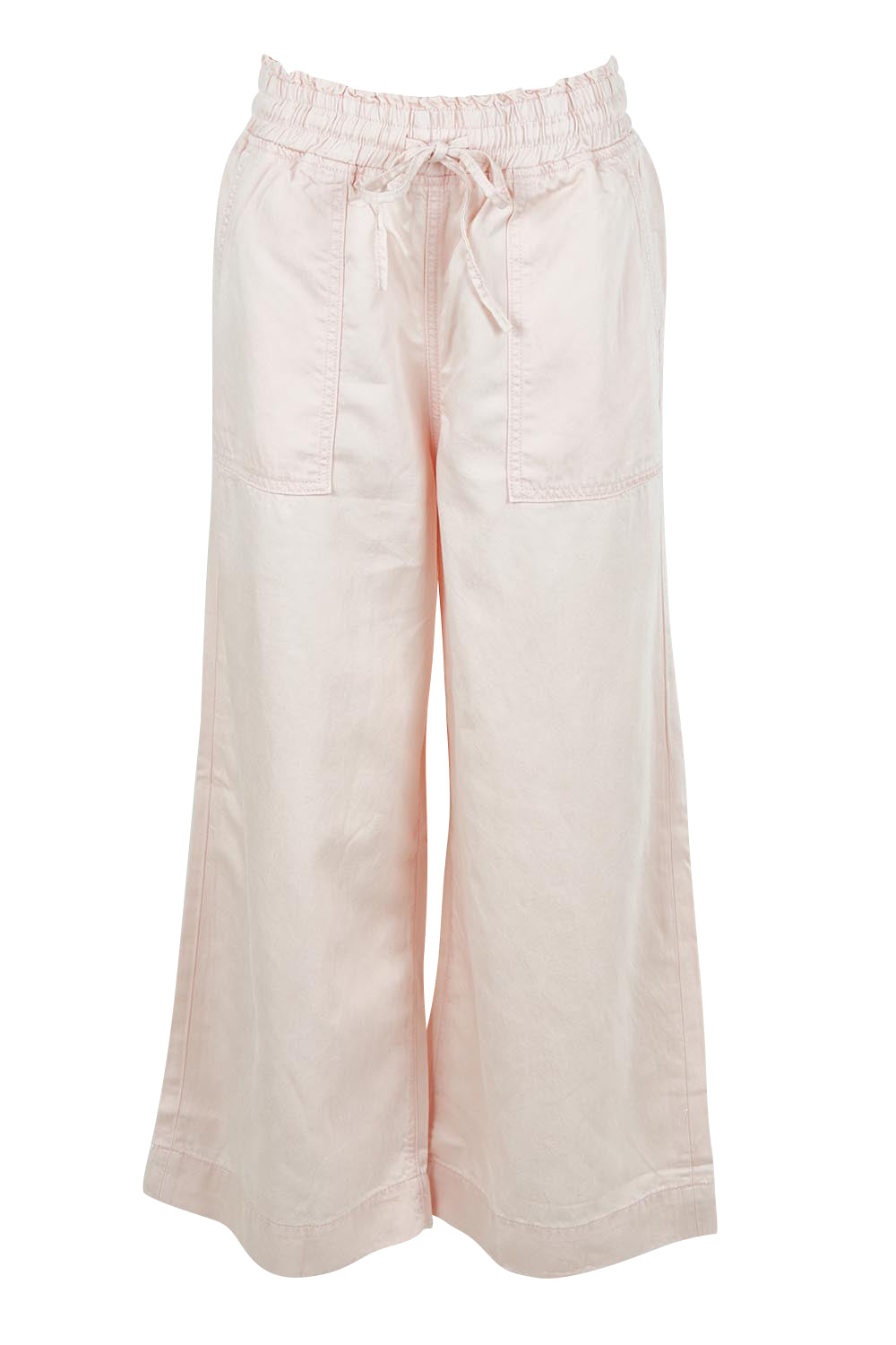 Product shot of the Saffra Relax Leg Jean in colour Pink (Pink), from the front