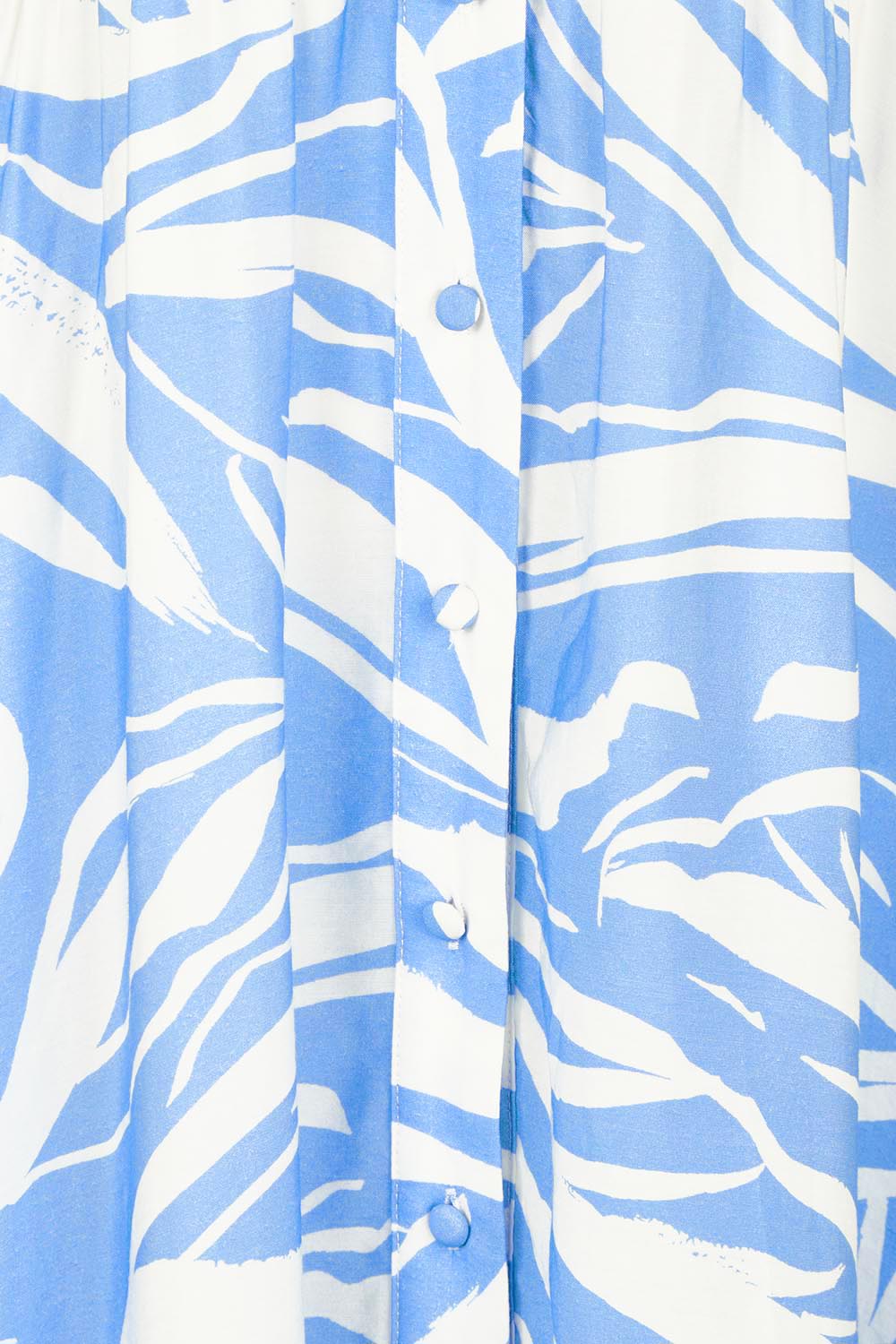 Product shot of the Moxie Dress in colour Blue (Blue), detail