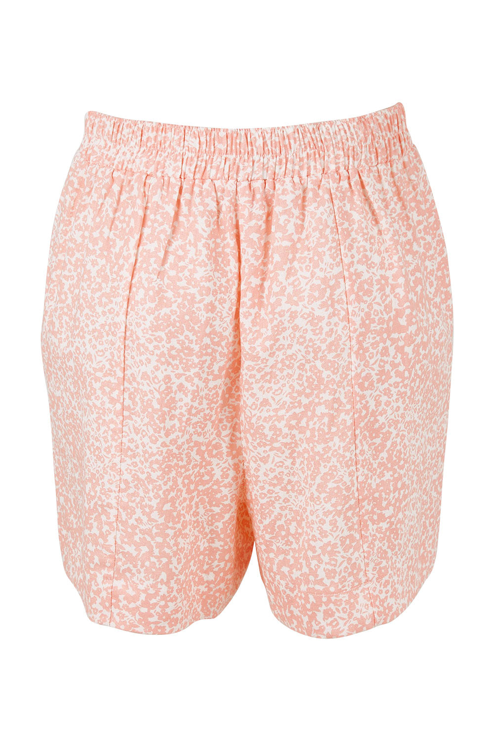 Product shot of the Peyton Short in colour Fleur (Pink), from the back