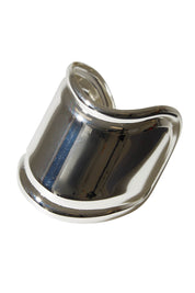 Product shot of the High Shine Cuff in colour Silvplated (Metallics), from the front