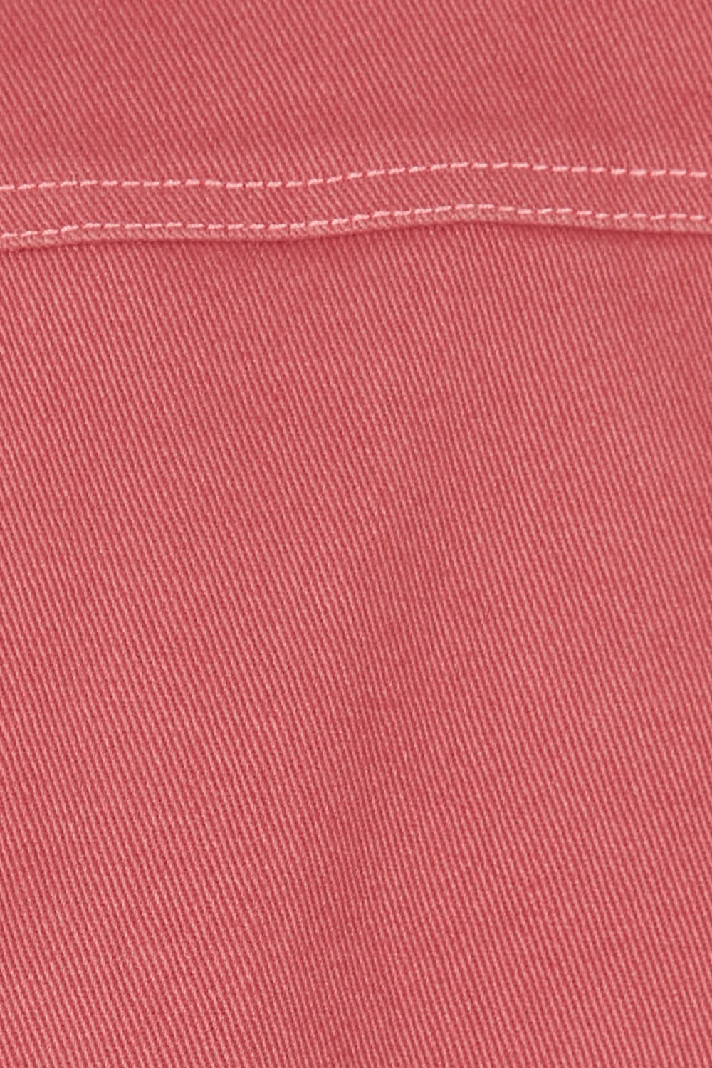 Product shot of The Denim Jacket in colour Smokeyrose (Pink), detail