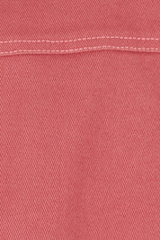 Product shot of The Denim Jacket in colour Smokeyrose (Pink), detail
