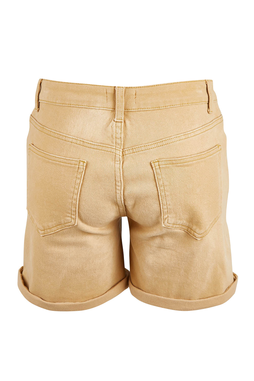 Preloved The 5 Pocket Denim Short - Camel