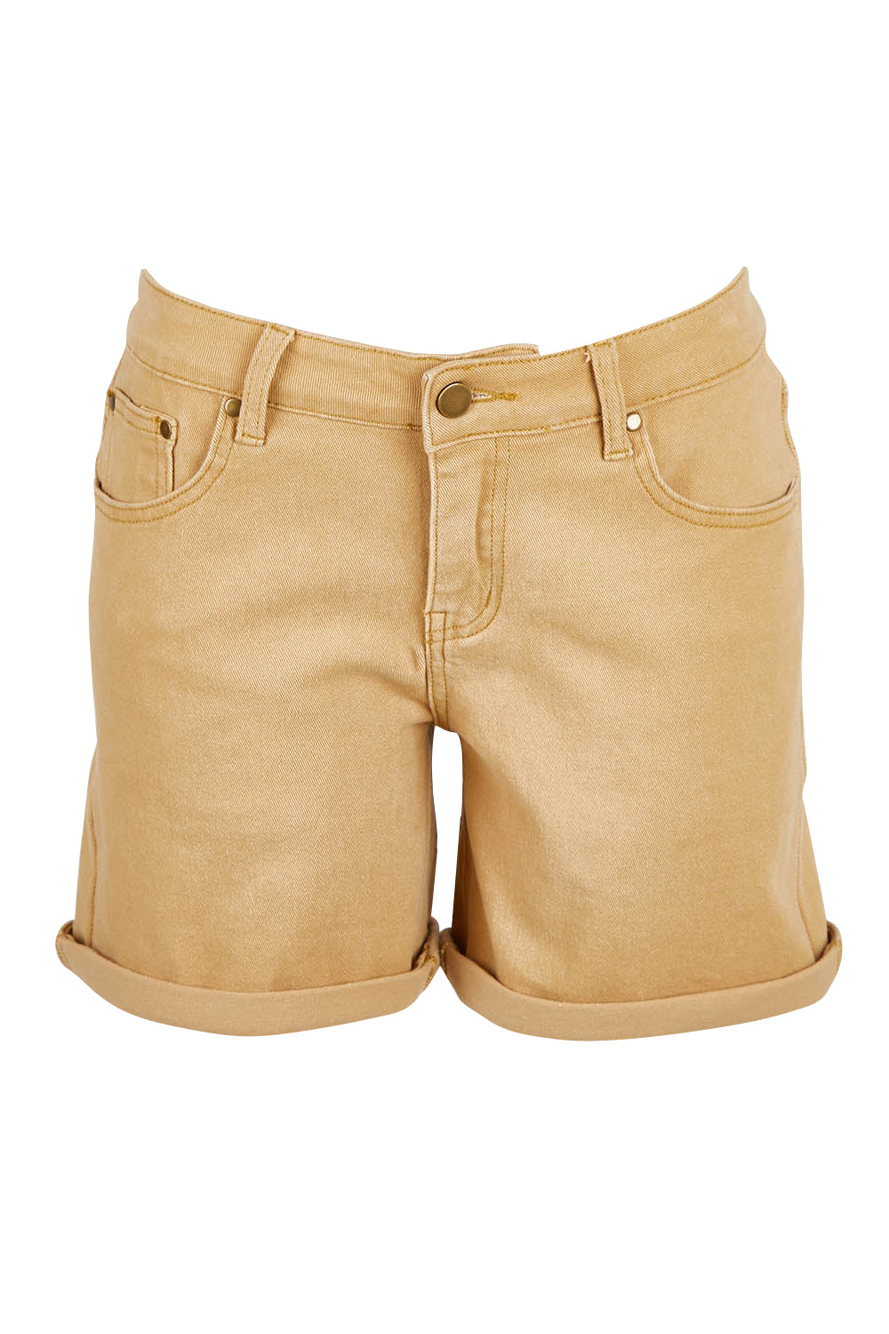 Preloved The 5 Pocket Denim Short - Camel