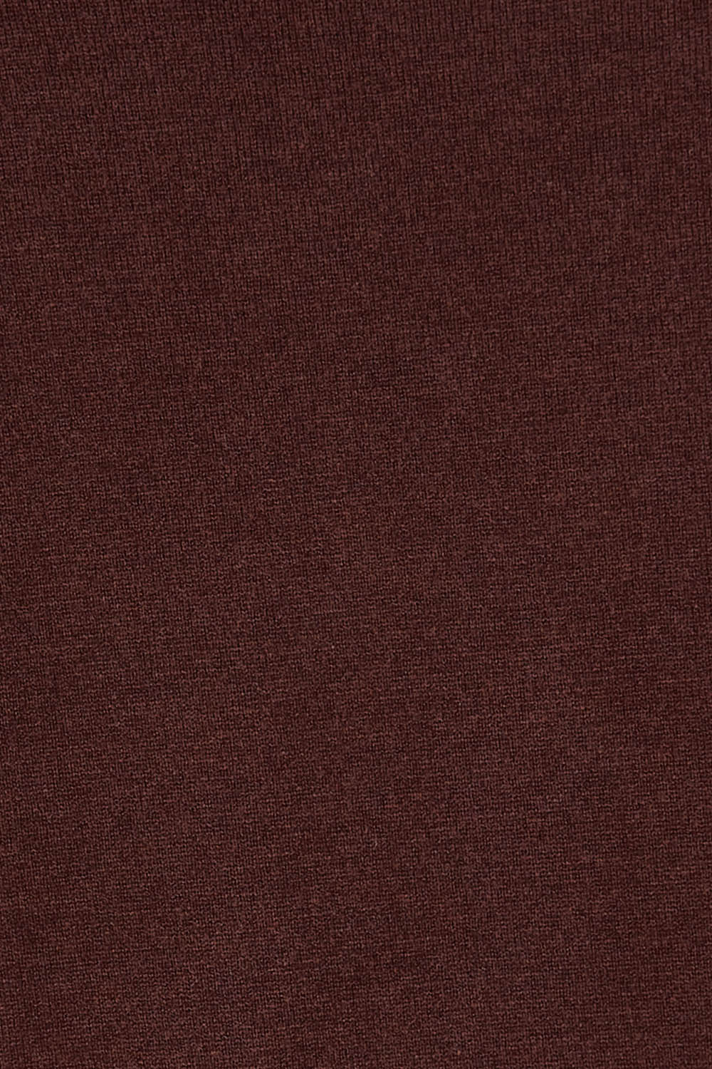 Product shot of The Comfort True Knit Dress in colour Chocolate, detail