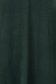 Product shot of The Comfort True Knit Dress in colour Darkpine (Green), detail