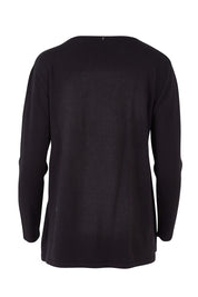 Product shot of The 2 For Spot Jumper in colour Spot (Black), from the back
