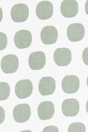 Product shot of The Frill Sleeve Blouse in colour Khaki (Green), detail