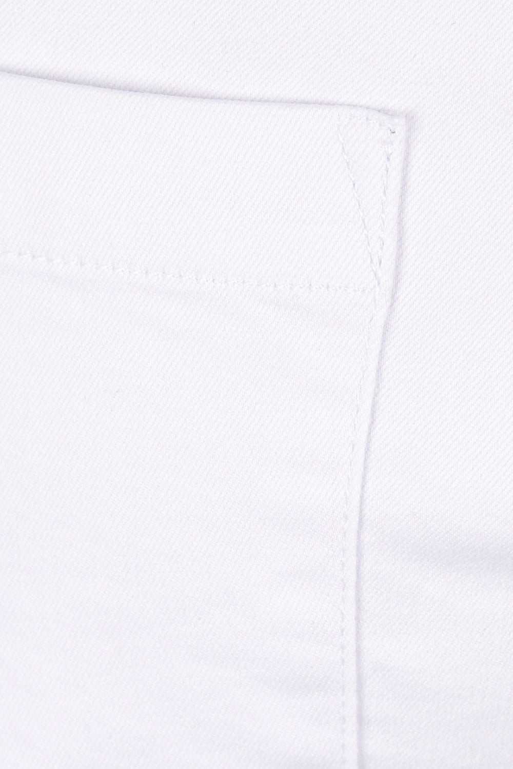 Product shot of The 7/8 Pull On Pant in colour White (White), detail