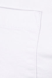 Product shot of The 7/8 Pull On Pant in colour White (White), detail