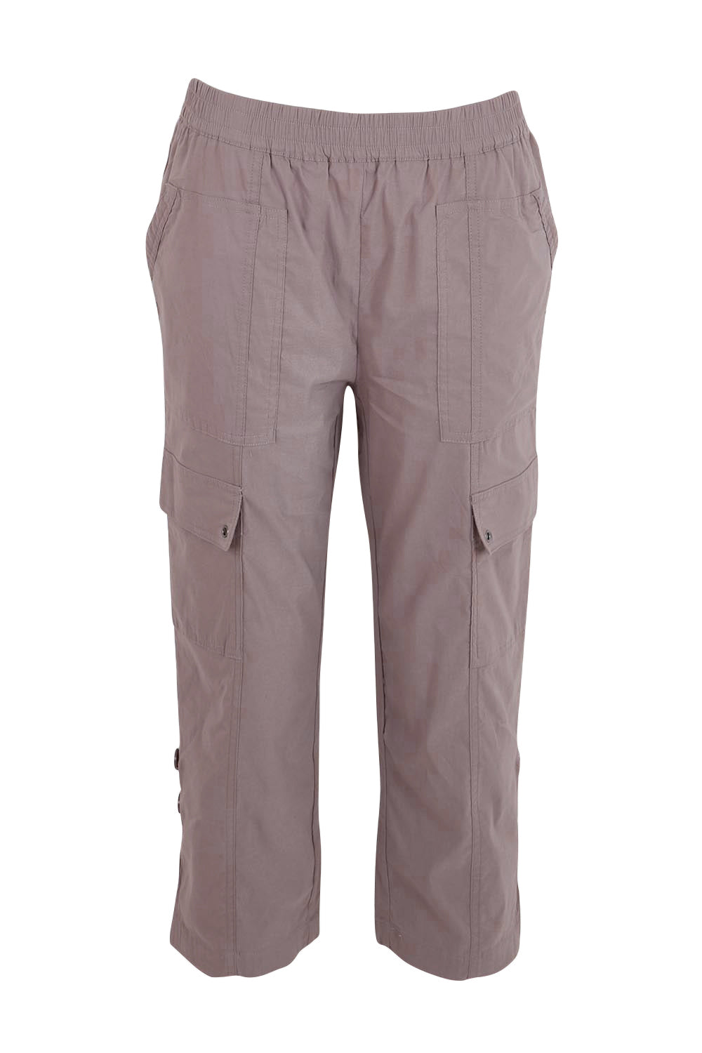 Product shot of the The Lightweight Cotton Blend Cargo Pant  - Baci in colour Baci, from the front
