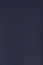 Product shot of The Recycled High Low Dress in colour Navy (Blue), detail
