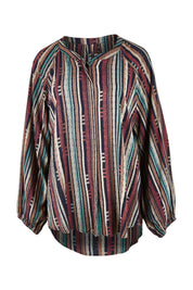 Preloved The Long Sleeve Crew Neck Shirt - Aztec