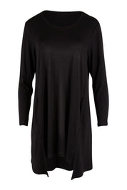 Preloved The Crew Neck High Low Tunic - Black
